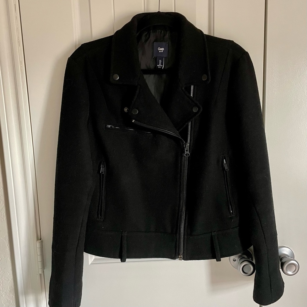 GAP Wool Moto Jacket